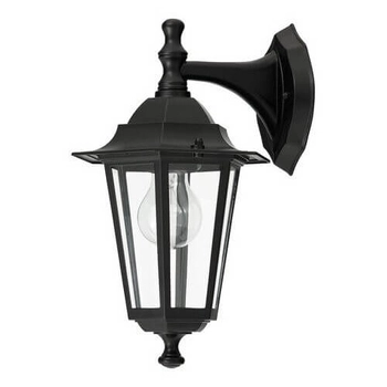 Zewnętrzna lampa ścienna VELENCE 8202 lampion IP43 czarny