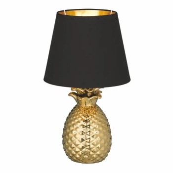 Stołowa lampka dekoracyjna Pineapple R50421079 RL Light ananas złota czarna