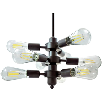 Wisząca lampa Orebro 312501 modernistyczna zwis czarna