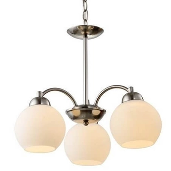 Lampa wisząca do przedpokoju Tobago 33-25456 Candellux kule chrom biała satyna