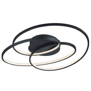 Ledowa lampa sufitowa GALE 673916032 38,5W 3000K spirala czarny