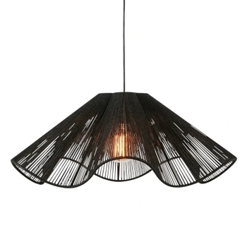 Zwisająca lampa Nami 108682 Markslojd ekologiczna do kuchni czarna