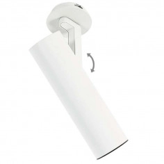 LAMPA sufitowa BOCCA SL74055/18W 4000K WH+BL Italux metalowa OPRAWA spot LED 18W tuba regulowana biała