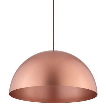 Wisząca lampa okrągła Hemisphere 10297 Nowodvorski do przedpokoju miedziana