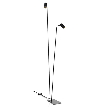 Nowoczesna lampa stojąca Mono 7718 regulowane reflektorki czarne