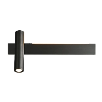 Naścienna lampa regulowana Barra CGBARRA30L LED 6W 3000K czarna