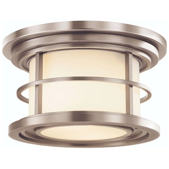 Plafon LAMPA sufitowa stropowa FE-LIGHTHOUSE-F Elstead FEISS okrągła OPRAWA zewnętrzna outdoor do ogrodu IP44 stal biała