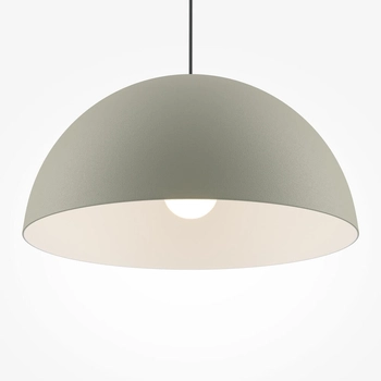 Wisząca lampa kuchenna Basic colors MOD168PL-01BG Maytoni kopuła szary