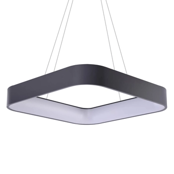 Wisząca lampa pokojowa Solvent LED 32W frame ramka szara