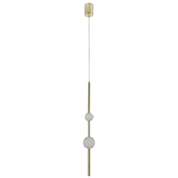 Zwis do sypialni molekuły Vaku LP-719/2P GD Light Prestige podwójna złota