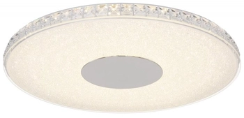 Plafon Globo Denni 49336-36R LED 36W 4000K kryształowy glamour biały