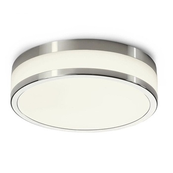 Plafon do łazienki Malakka 9501 srebrna lampa ledowa 18W 4000K