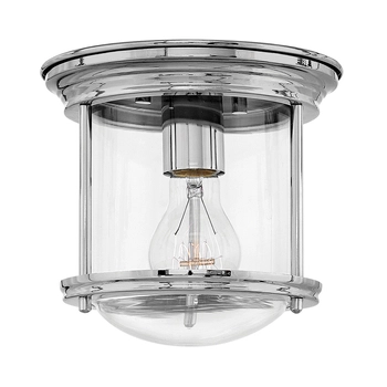 Szklana lampa stropowa QN-HADRIAN-MINI-F-CM-CLEAR chrom
