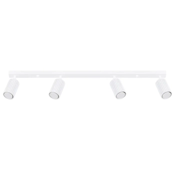 Sufitowa lampa na listwie KARBON SL.1546 tubki z regulacją białe