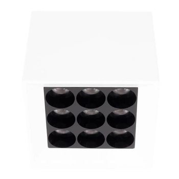 Kuchenna lampa sufitowa X-LINE C0252 Maxlight LED 10W 3000K kostka biały czarny   