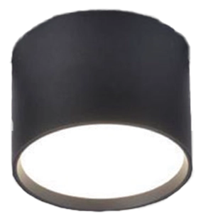 Sufitowa lampa tuba Saga AZ5307 LED 8W do systemu szynowego 1-faz czarna 