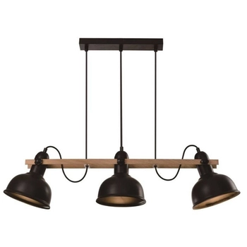 Regulowana lampa wisząca Reno 33-79060 Candellux nad stół loft czarna