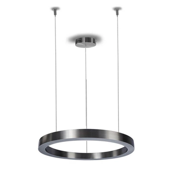 Ring podwieszany Circle ST-8848-60 NIKIEL LED 64W 3000K modernistyczny nikiel