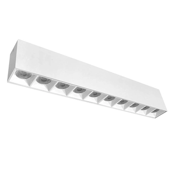 Liniowa lampa sufitowa 1349 LED 15W 4000K podłużna biały