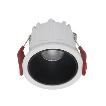 Ledowy wpust sufitowy Alfa DL043-01-10W4K-D-RD-WB 10W 4000K biały czarny
