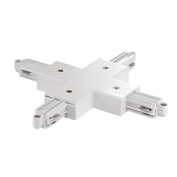 Szynowy łącznik-X do systemu szynowego Link 86079901 1-fazowy biały