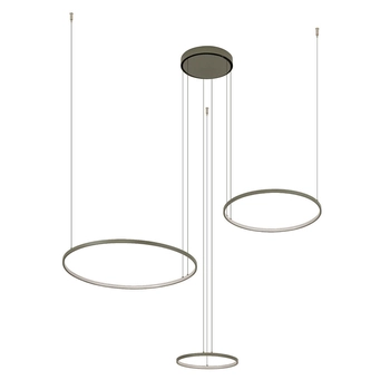 Lampa wisząca Circolo 11398 Nowodvorski LED 45W 3000K pierścieniowa oliwkowa