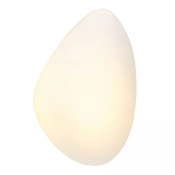 Szklana ścienna lampa 20137 LED 5W 3000K łezka biała