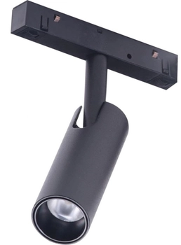 Spot do szynoprzewodu magnetycznego Niko AZ4579 LED 7W 3000K czarny