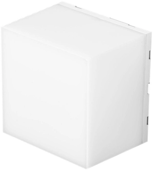 Lampa kwadratowa ścienna Zaria AZ5233 LED 5W IP65 biała 