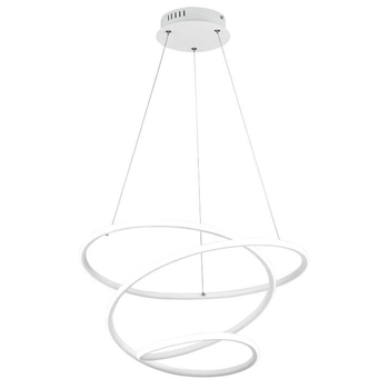 Pofalowana lampa wisząca Bologna R37051131 RL Light LED 36W 4000K biały