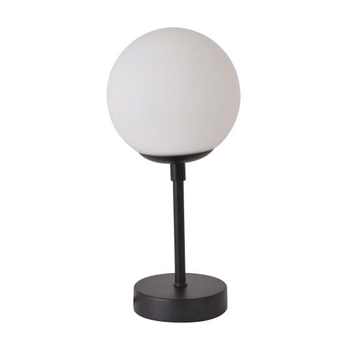 Kulista lampka sypialniana Dorado LP-002/1T S BK Light Prestige czarna metalowa