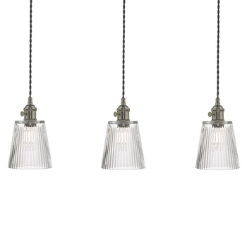 Jadalniana lampa wisząca Hadano HAD3661-05 Dar Lighting nad wyspę chrom