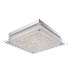 Kinkiet LAMPA ścienna VETTI C47111-3 Italux glamour OPRAWA kwadratowy plafon LED 20W 4000K biały