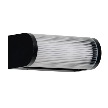 Kinkiet ścienny zewnętrzny EBRO aluminiowy LED 12W 3000K IP65 elewacyjny AZ6764 czarny