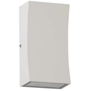 Zewnętrzna szklana lampa ścienna ZARDUNA LE75224 LED 6W 3000K IP65 biały