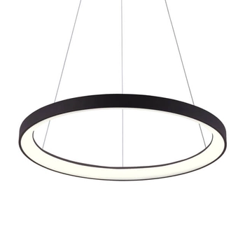 Lampa wisząca Vico PND-53675-048RPC-BK-3KS4K Italux LED 38W 3000-4000K ring czarna