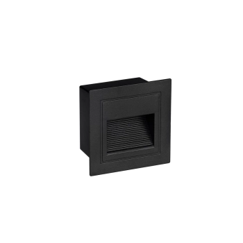Elewacyjna lampa wpust NORVEZO LE75323 LED 3W 3000K IP65 biała czarna