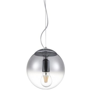 Wisząca lampa kula szklana Iris AZ3105 Azzardo salonowa chrom