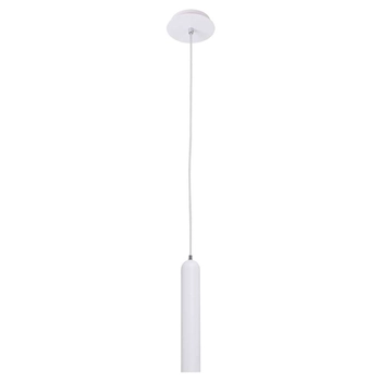 LAMPA wisząca ATHAN FH31141-BJ-WHT Italux tuba OPRAWA metalowy zwis biały