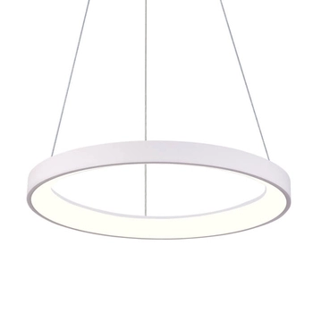 Wisząca lampa ring Vico PND-53675-058RPC-WH-3KS4K-TRDIMM Italux LED 48W 3000-4000K biały
