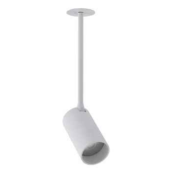Minimalistyczna lampa podtynkowa Mono 7734 reflektorowa biała
