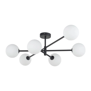 Lampa sufitowa kulista Sarius 4734 TK Lighting bańki balls czarna biała