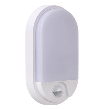 Owalna lampa ścienna Hups 22864/10/31 Lucide IP54 LED 10W 3000K biały