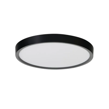 Minimalistyczny plafon ARNOR czarny biały AZ6539 18W LED 3000-6000K