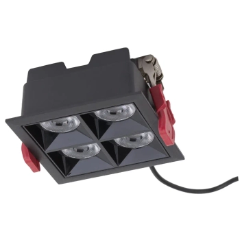 Podtynkowa lampa sufitowa Midi 10064 Nowodvorski LED 16W 4000K czarna