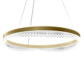 Wisząca lampa glamour PRECIOSA ML0999 LED 52W 4000K ring złoty