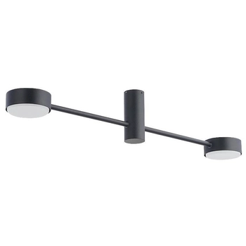 Industrialna LAMPA sufitowa ORBIT 7943 Nowodvorski metalowe molekuły kinkiet do kuchni czarny