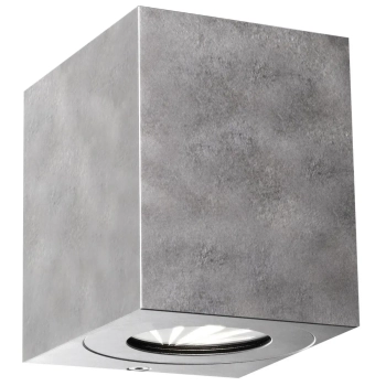 Elewacyjna lampka Canto 49711031 LED 10,6W 3000K IP44 prostokąt cyna