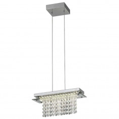 Lampa wisząca MODENA LED MD1119-12 AUHILON  LED 12W 4000K galmour crystal chrom