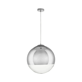 Lampa wisząca nas wyspę Flash MP1238-400 chrome Step ball lustrzana chrom